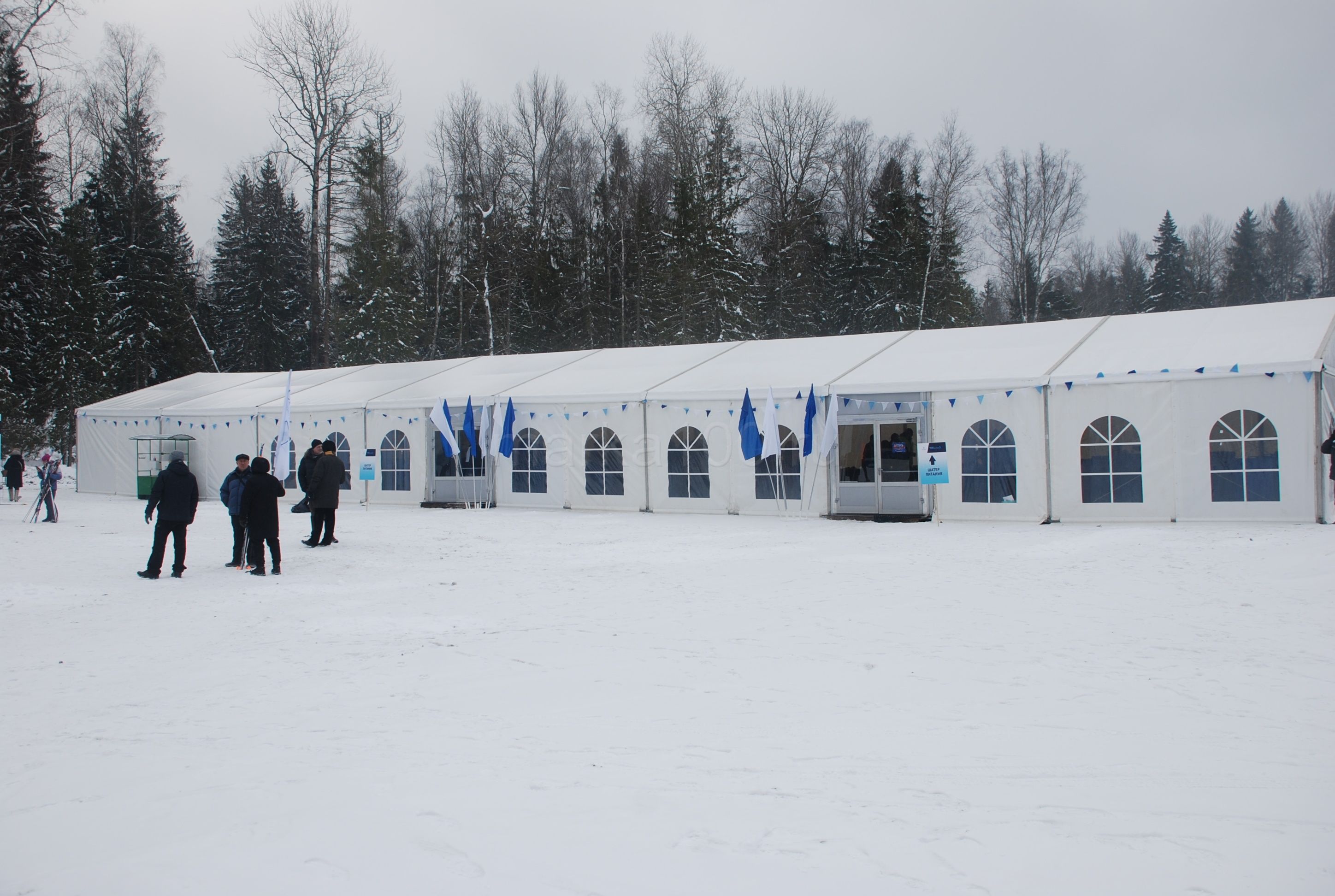 Организация лыжной гонки в Подмосковном парк –отеле
